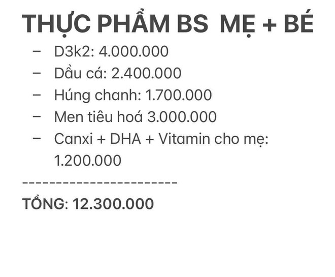 Bảng chi ti&ecirc;u nu&ocirc;i con 10 th&aacute;ng hết h&agrave;ng trăm triệu được hội bỉm sữa b&agrave;n t&aacute;n r&ocirc;m rả, mỗi người một &yacute; - Ảnh 5.