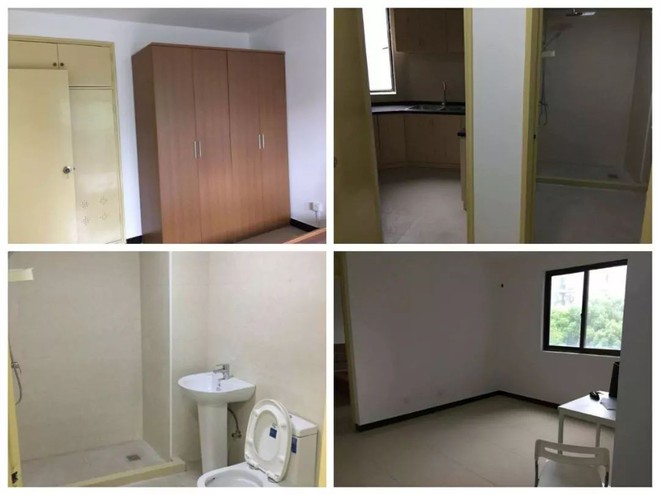 Căn hộ 56m&sup2; với sự kết hợp v&ocirc; c&ugrave;ng đặc biệt của 3 gam m&agrave;u xanh, ghi, hồng - Ảnh 2.