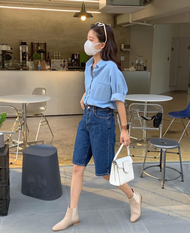 Kiểu &aacute;o sơ mi t&ocirc;n da cứ mặc l&ecirc;n l&agrave; trẻ th&ecirc;m v&agrave;i tuổi - Ảnh 8.