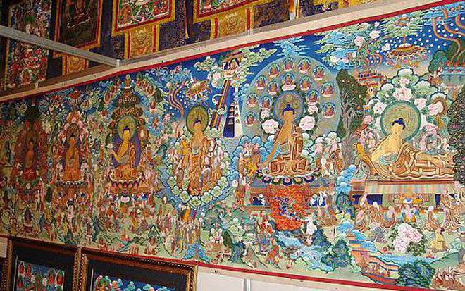 Nghệ thuật Regong: “Bông hoa trên cao nguyên Tây Tạng” - Ảnh 1.