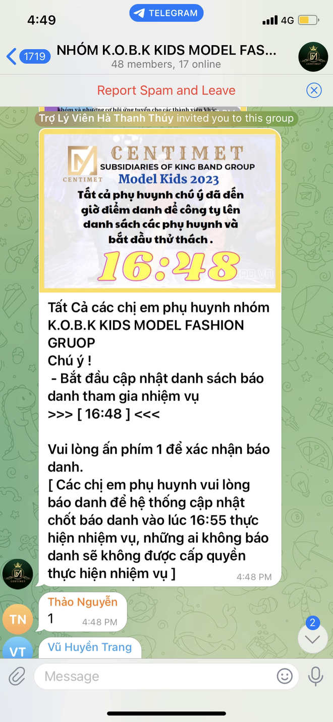 Hàng loạt phụ huynh bị lừa mất tiền khi tham gia các group tuyển mẫu nhí: Mượn danh thương hiệu thời trang nổi tiếng, bắt làm nhiệm vụ trên Telegram - Ảnh 1.