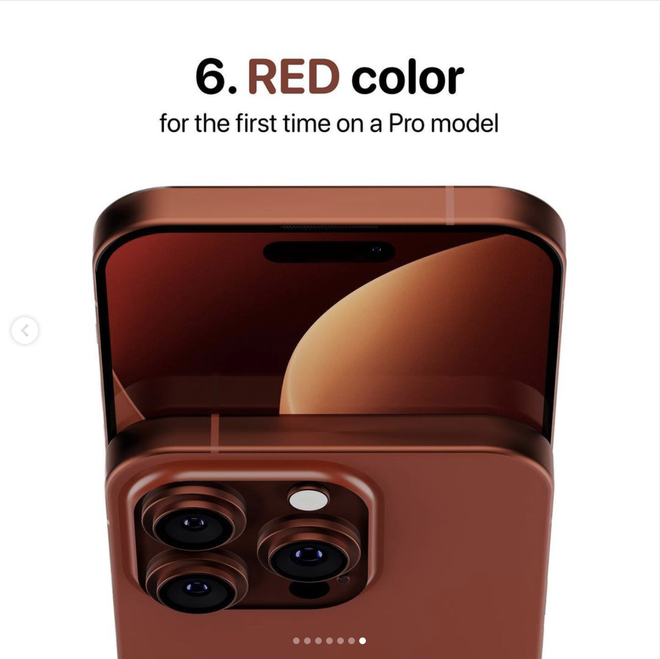 iPhone 15 Pro Max thì ra xịn thế này: Thiết kế nổi bần bật với nâng cấp chưa từng có, lại còn thêm màu đỏ siêu sang - Ảnh 7.