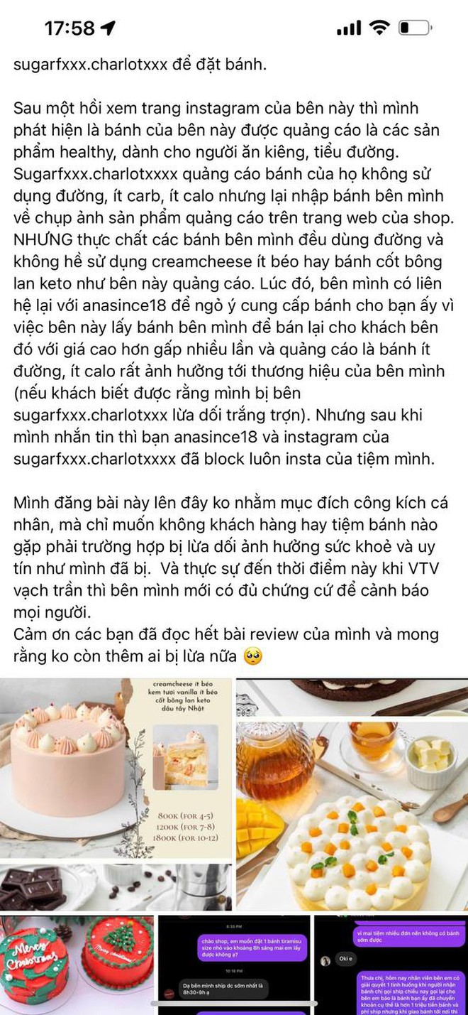Tiệm bánh ngọt ăn kiêng nổi tiếng ở Hà Nội ngưng bán sau loạt lùm xùm, nhân viên nói “đang bảo trì” - Ảnh 3.