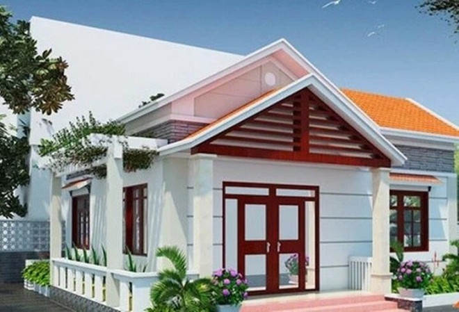 Những mẫu nh&agrave; cấp 4 đẹp đ&aacute;ng để tham khảo - Ảnh 8.