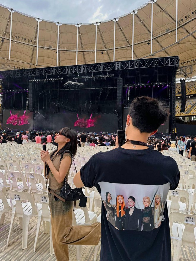 Anh Tú đưa Diệu Nhi sang Malaysia xem concert của BLACKPINK - Ảnh 2.