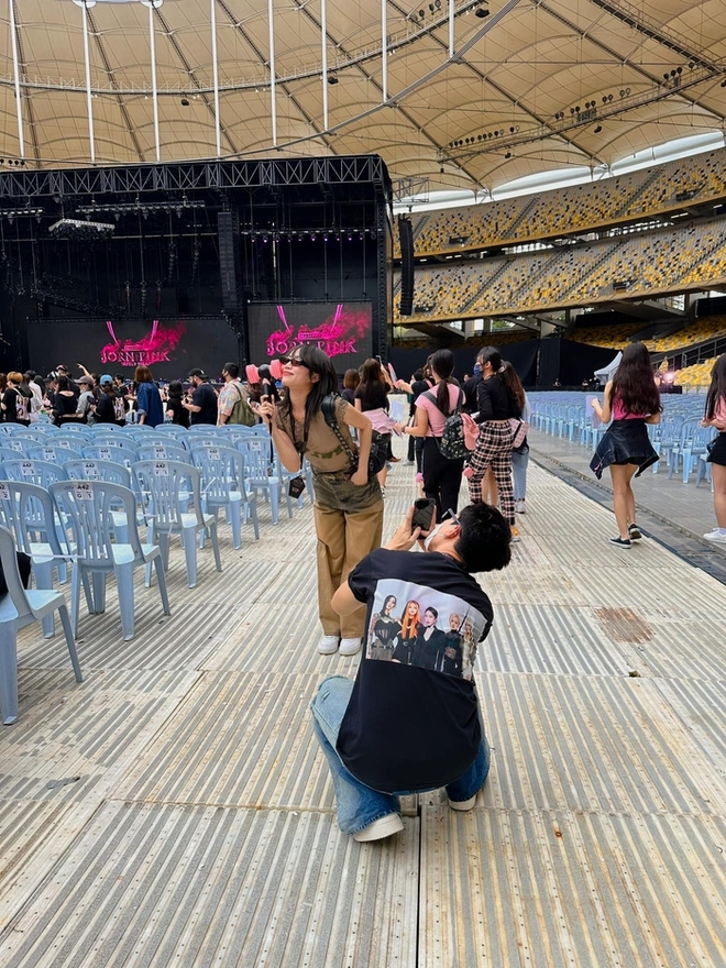 Anh Tú đưa Diệu Nhi sang Malaysia xem concert của BLACKPINK - Ảnh 3.