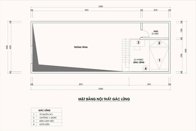 Cải tạo nhà cấp 4 cho gia đình 4 người ở thoải mái và có thể kinh doanh - Ảnh 2.