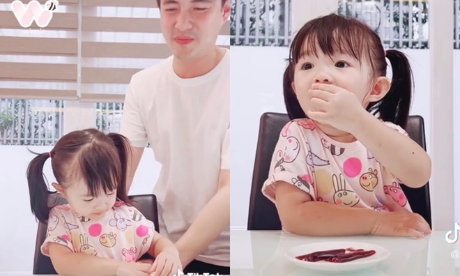 Đ&ocirc;ng Nhi thử th&aacute;ch con g&aacute;i bằng 1 c&aacute;i kẹo, phản ứng của b&eacute; ra sao m&agrave; đạt 1,5 triệu người xem? - Ảnh 5.
