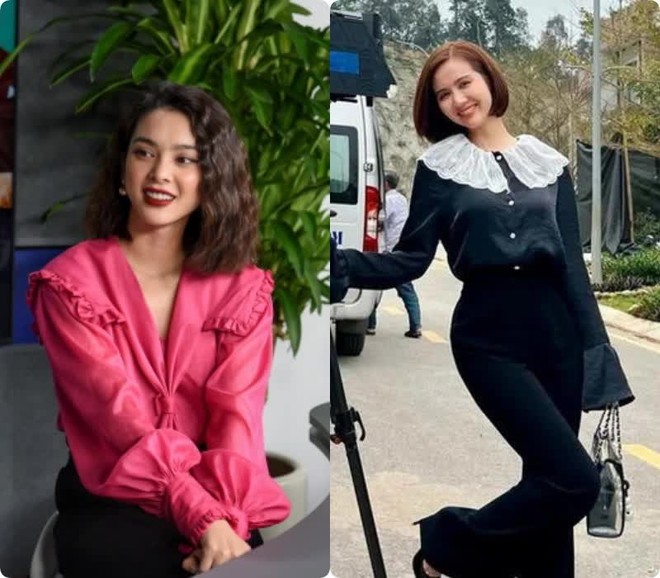 10 mẫu &aacute;o blouse che bắp tay để n&agrave;ng c&ocirc;ng sở mặc đẹp kh&ocirc;ng thua nữ ch&iacute;nh VTV - Ảnh 2.