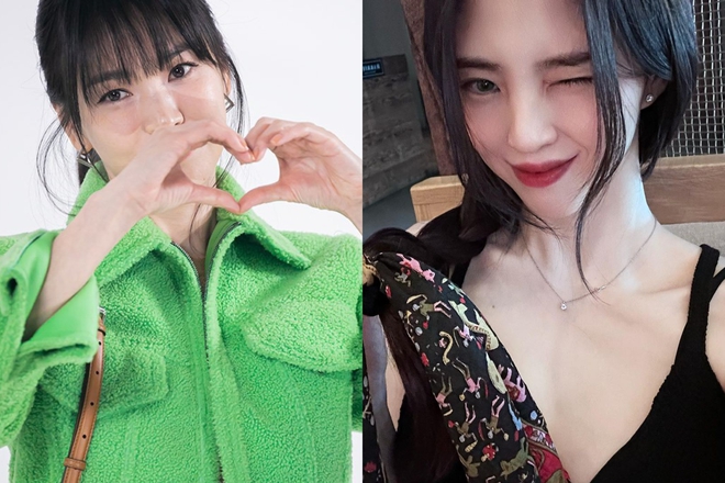 Ngất ng&acirc;y với loạt ảnh quyến rũ trời sinh của Han So Hee, ch&aacute;y thế n&agrave;o m&agrave; được crush Song Hye Kyo v&agrave;o thả tim liền tay - Ảnh 3.