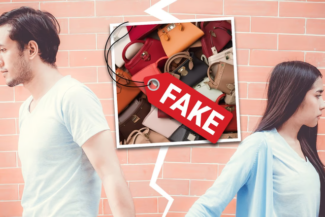 Ph&aacute;t hiện sự thật &ecirc; chề khi mang b&aacute;n t&uacute;i x&aacute;ch &ldquo;h&agrave;ng hiệu&rdquo; do bạn trai tặng - Ảnh 1.