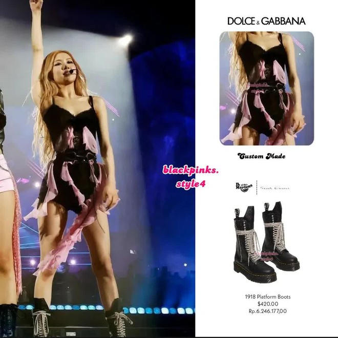 Choáng với giá outfit blackpink ở coachella