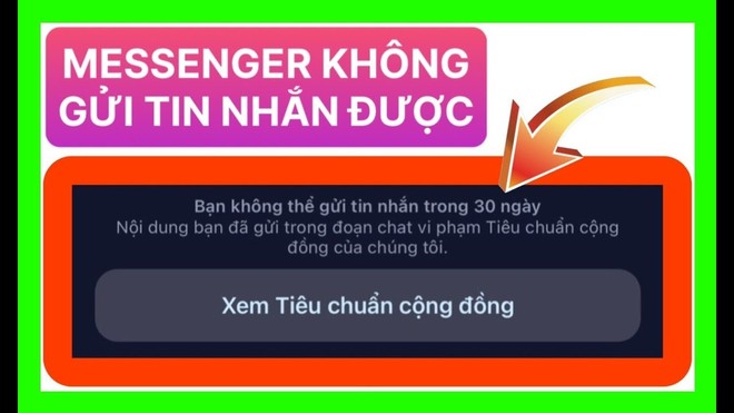 Người dùng Facebook Việt Nam kêu trời vì bỗng nhiên bị khóa Messenger - Ảnh 1.