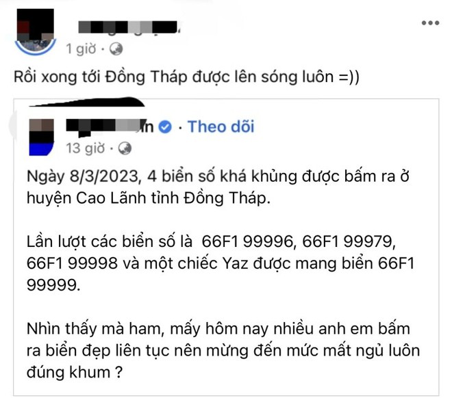 4 biển số xe siêu đẹp được bấm ra ở Đồng Tháp: Ban đầu xác định đúng quy trình - Ảnh 1.