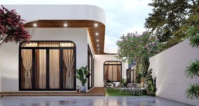 Những mẫu nh&agrave; m&aacute;i bằng chữ L được y&ecirc;u th&iacute;ch nhất hiện nay - Ảnh 9.