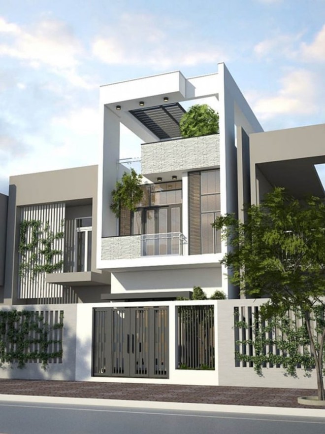 Tham khảo 10 mẫu nhà mái bằng nông thôn đẹp, giá rẻ - Ảnh 8.
