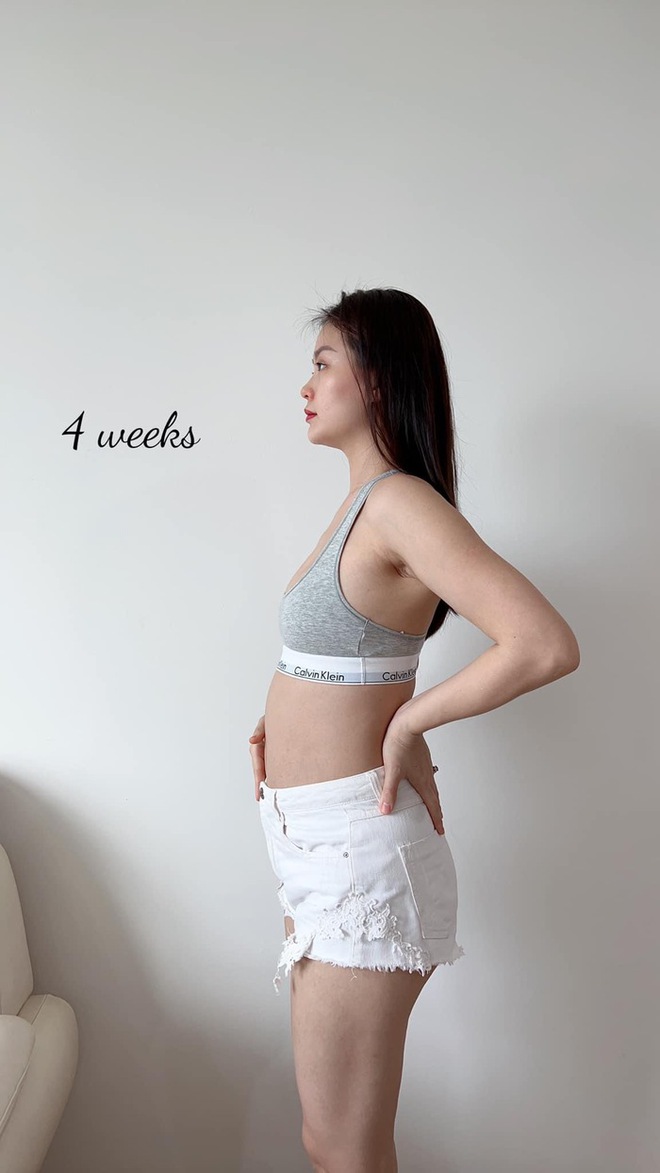 &Aacute; hậu Diễm Trang h&eacute; lộ h&agrave;nh tr&igrave;nh khi mang bầu đến l&uacute;c hạ sinh con thứ 2 - Ảnh 2.