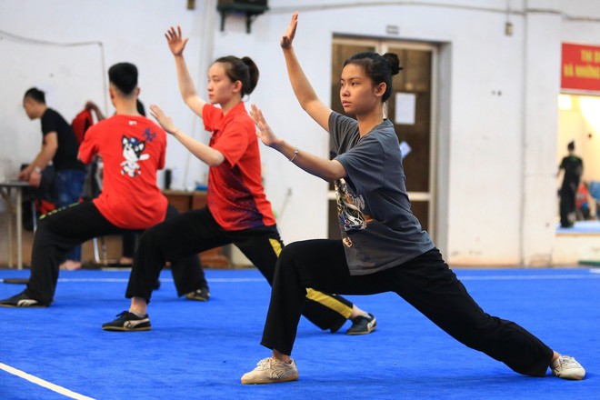 Bên trong lò luyện vàng wushu trước thềm SEA Games 32 - Ảnh 3.