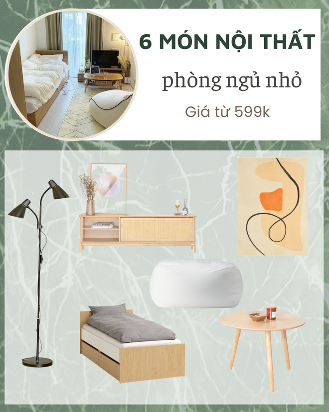 6 món nội thất cho phòng ngủ nhỏ có giá từ 599 nghìn đồng - Ảnh 4.