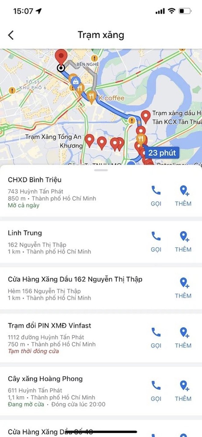 3 cách tìm cây xăng gần nhất bằng Google Maps trên điện thoại tiện lợi nhất - Ảnh 5.