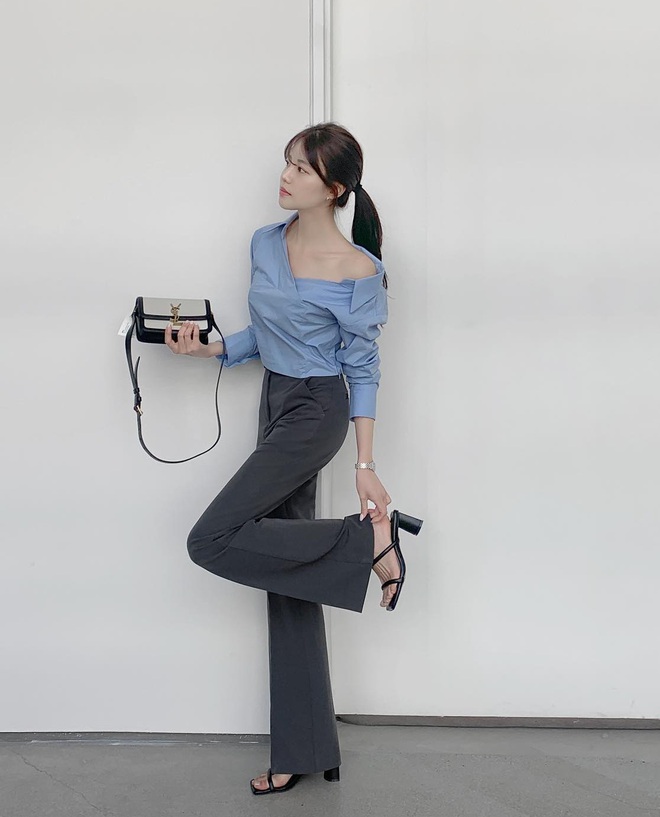 Phối áo blouse như thế nào cho hợp lý 