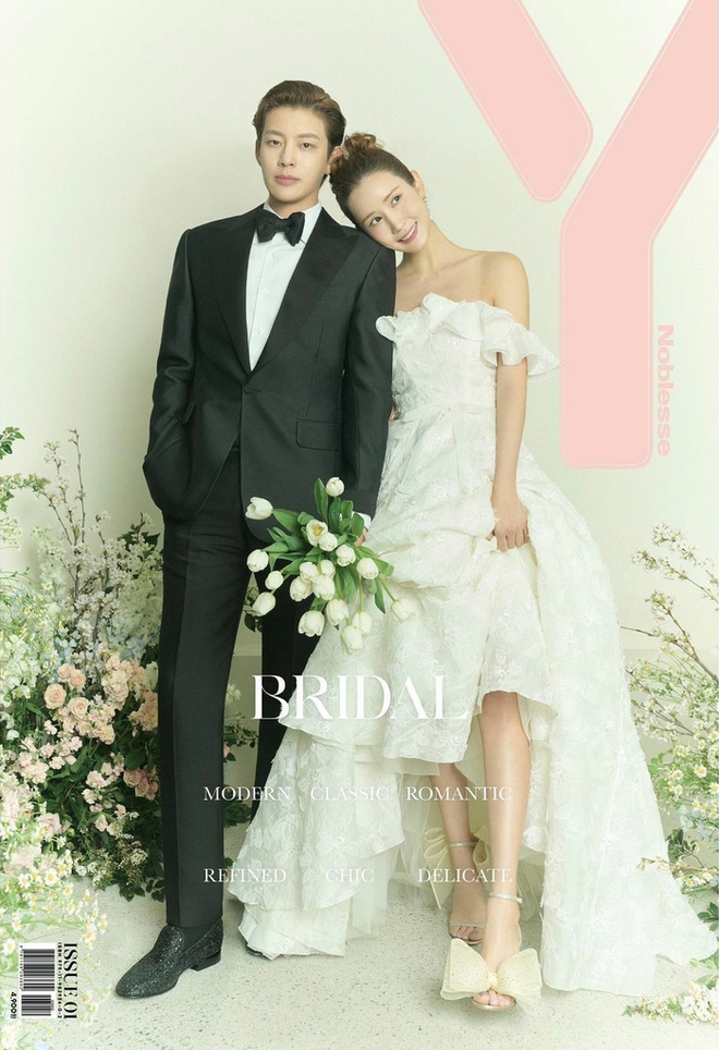 Cận kề hôn lễ, Lee Da Hae - Se7en tung ảnh cưới đẹp như mơ - Ảnh 2.