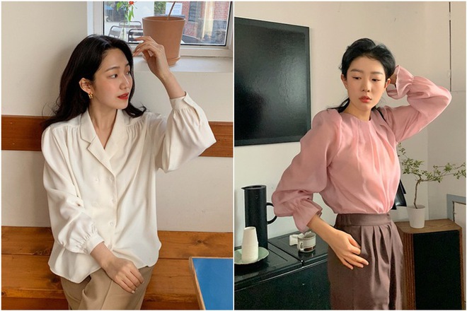 4 kiểu áo blouse sành điệu cho nàng công sở diện Hè - Ảnh 1.