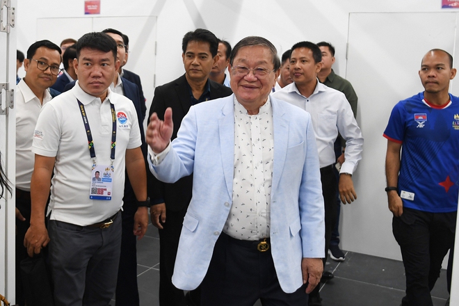 Kh&aacute;m ph&aacute; đại bản doanh d&agrave;nh cho giới truyền th&ocirc;ng tại SEA Games 32 - Ảnh 3.