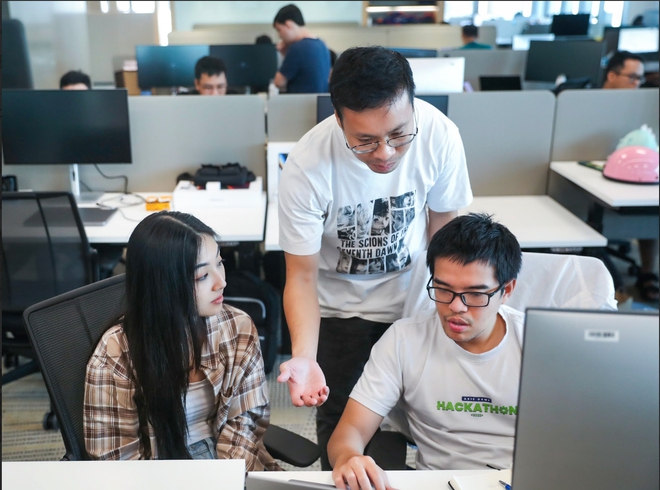 Khám phá văn phòng kỳ lân Sky Mavis: Phía sau một tựa game từng được định giá 3 tỷ USD là không gian đi làm để tạo niềm vui - Ảnh 10. Khám phá văn phòng kỳ lân Sky Mavis: Phía sau một tựa game từng được định giá 3 tỷ USD là không gian đi làm để tạo niềm vui - Ảnh 10.