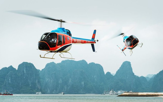 M&aacute;y bay trực thăng Bell 505 d&ugrave;ng cho dịch vụ chở kh&aacute;ch ngắm Vịnh Hạ Long hoạt động ra sao? - Ảnh 1.