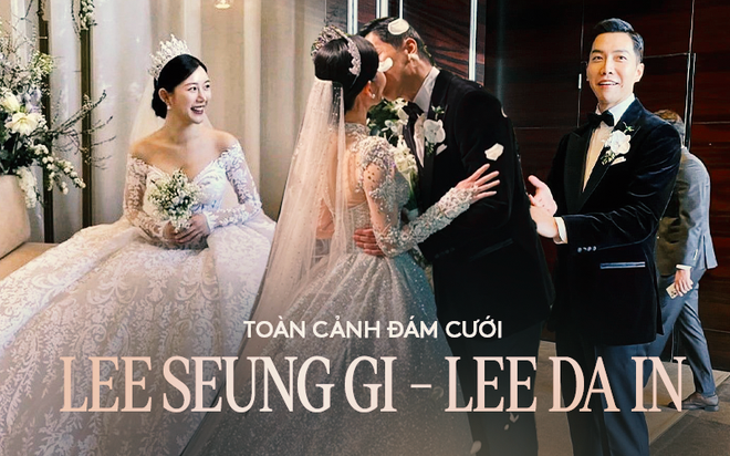 Toàn cảnh đám cưới 2 tỷ của Lee Seung Gi: Cô dâu chú rể trao nụ hôn, khách  mời như lễ trao giải, tiết mục rộn ràng tựa concert