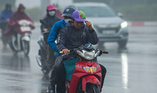 Đông Bắc Bộ sắp mưa phùn, nồm ẩm kéo dài gần một tuần - Ảnh 1.