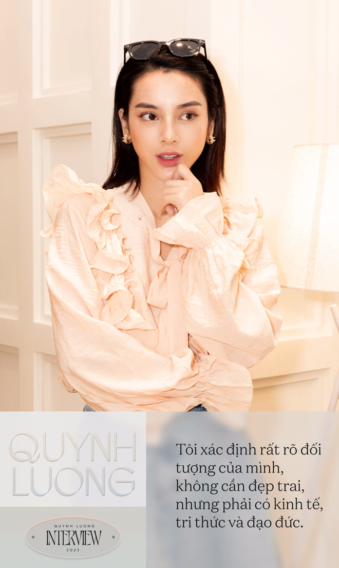 Quỳnh Lương: T&ocirc;i kh&ocirc;ng hẹn h&ograve; với người thiếu tiền v&igrave;... - Ảnh 9.