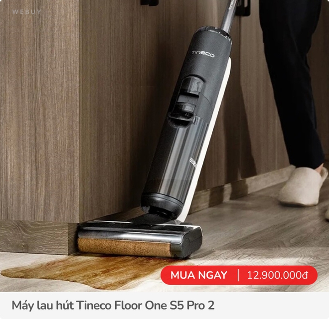 Trải nghiệm máy lau hút Tineco Floor One S5 Pro 2: Sạch cả vết bẩn ướt, tự giặt giẻ, đắt nhưng xắt ra miếng - Ảnh 23.