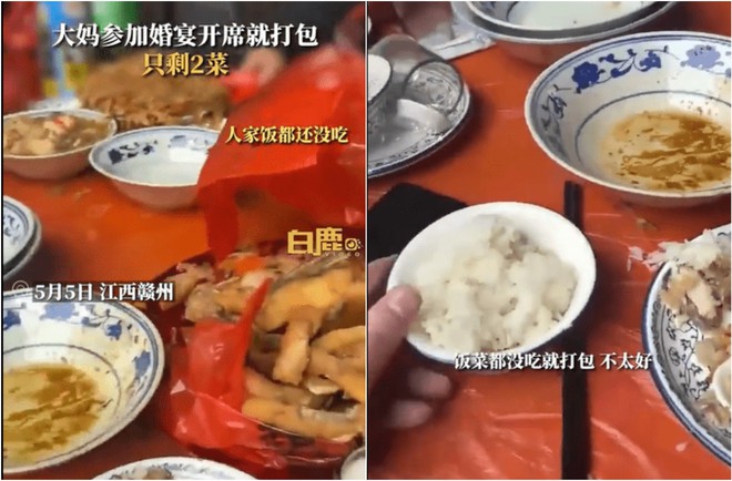 Vừa ngồi v&agrave;o b&agrave;n tiệc cưới, ch&agrave;ng trai sốc với h&agrave;nh vi đ&aacute;ng xấu hổ của quan kh&aacute;ch, d&acirc;n mạng xem xong cũng lắc đầu ng&aacute;n ngẩm - Ảnh 2.