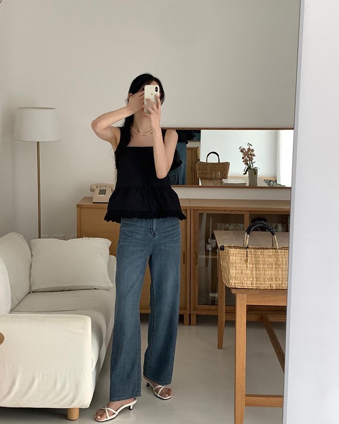 Điểm danh 4 kiểu quần jeans t&ocirc;n d&aacute;ng đỉnh nhất - Ảnh 3.