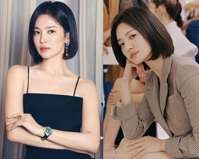 4 kiểu tóc không lỗi mốt của Song Hye Kyo - Ảnh 1.