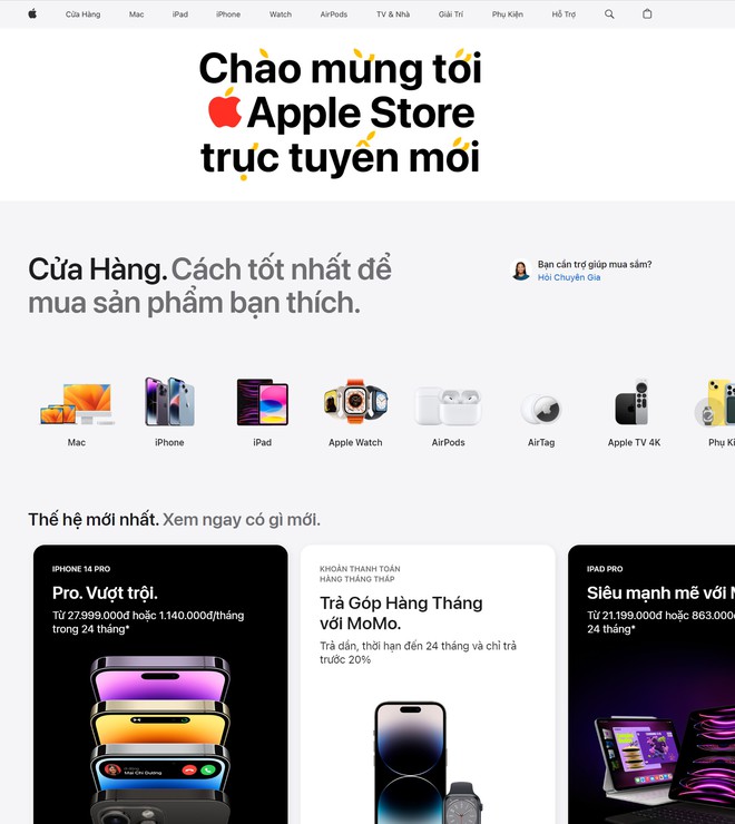 Đừng so s&aacute;nh gi&aacute; nữa, Apple Store trực tuyến mở ra kh&ocirc;ng phải l&agrave; để cạnh tranh - Ảnh 2.