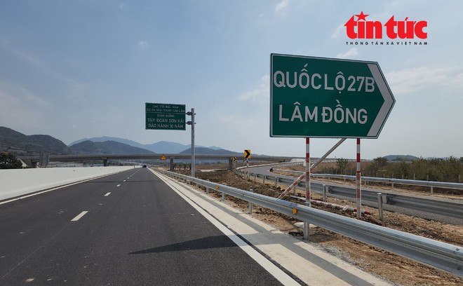 Ngắm hai cao tốc Nha Trang - Cam Lâm, Vĩnh Hảo - Phan Thiết dài 150 km đi vào khai thác - Ảnh 2.