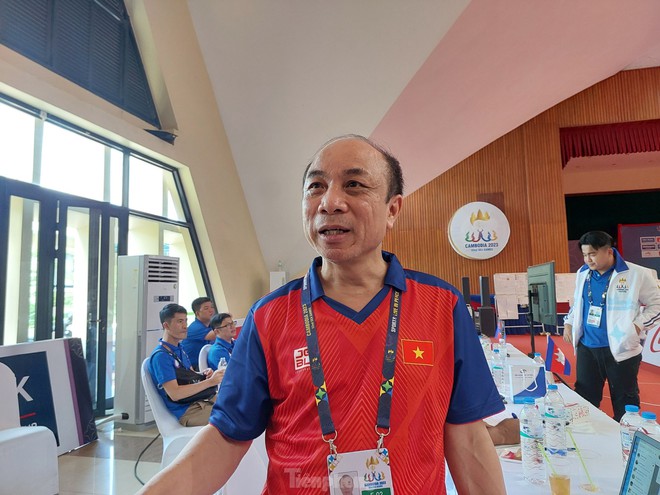 ĐT Cờ ốc xuất sắc giành tấm huy chương Vàng đầu tiên ở SEA Games 32 như thế nào? - Ảnh 1.