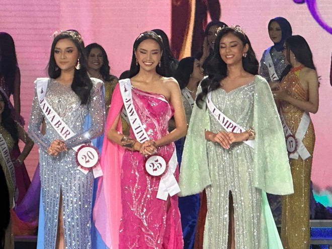 Nhan sắc 3 Hoa hậu Indonesia vừa đăng quang gây tranh cãi - Ảnh 7.