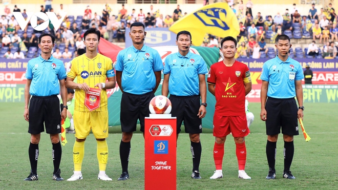 Kết quả vòng 8 V.League 2023: SLNA chia điểm Hà Tĩnh, Nam Định bị Hải Phòng cầm hòa - Ảnh 1.