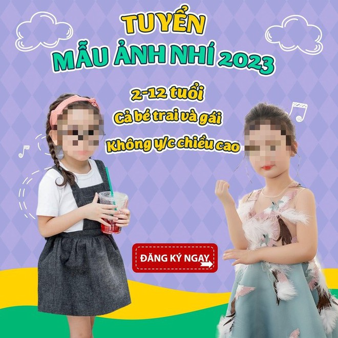 Cho con làm người mẫu nhí, phụ huynh bị lừa hàng trăm triệu đồng - Ảnh 1.