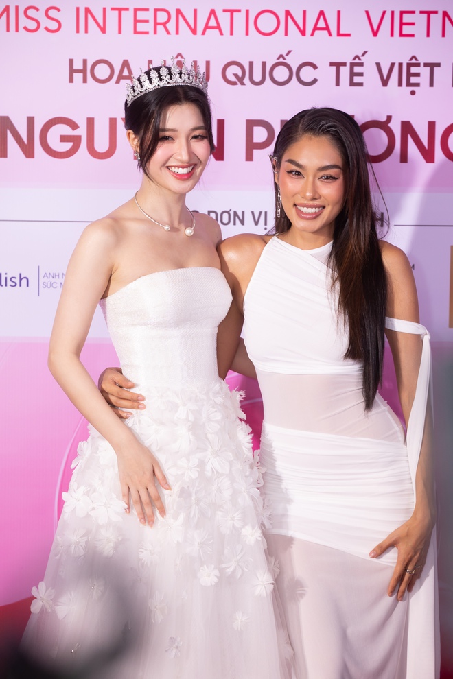 Phương Nhi chính thức trở thành Miss International Vietnam 2023: Dàn mỹ nhân đến ủng hộ, Thảo Nhi Lê xuất hiện gây sốt - Ảnh 7.