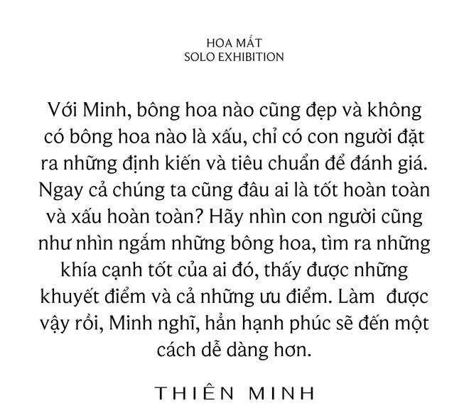 Thiên Minh: Làm ra một triển lãm, dù là nghệ sĩ nào cũng phải đối diện với việc bị chê - Ảnh 5.