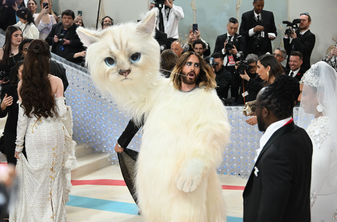 Choupette - mèo cưng của huyền thoại thời trang Karl Lagerfeld hot thế nào mà truyền cảm hứng khiến loạt sao chơi trội ở Met Gala? - Ảnh 3.