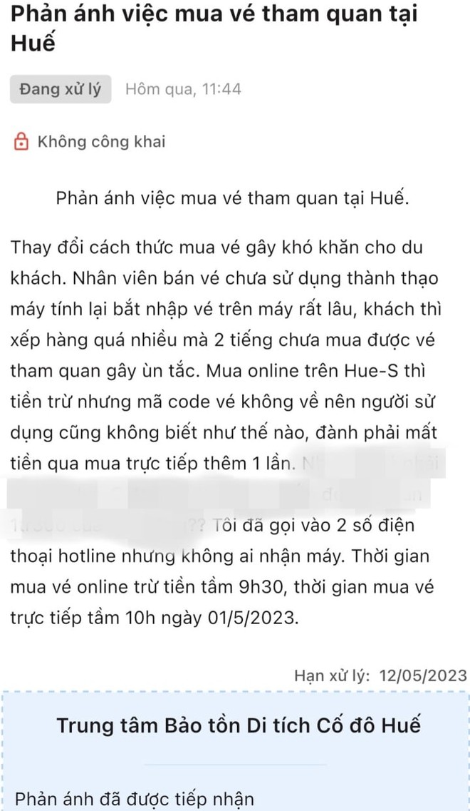 Huế xin lỗi vì hệ thống bán vé di tích điện tử bị chê 4.0 mà hiệu quả 0.4 - Ảnh 2.