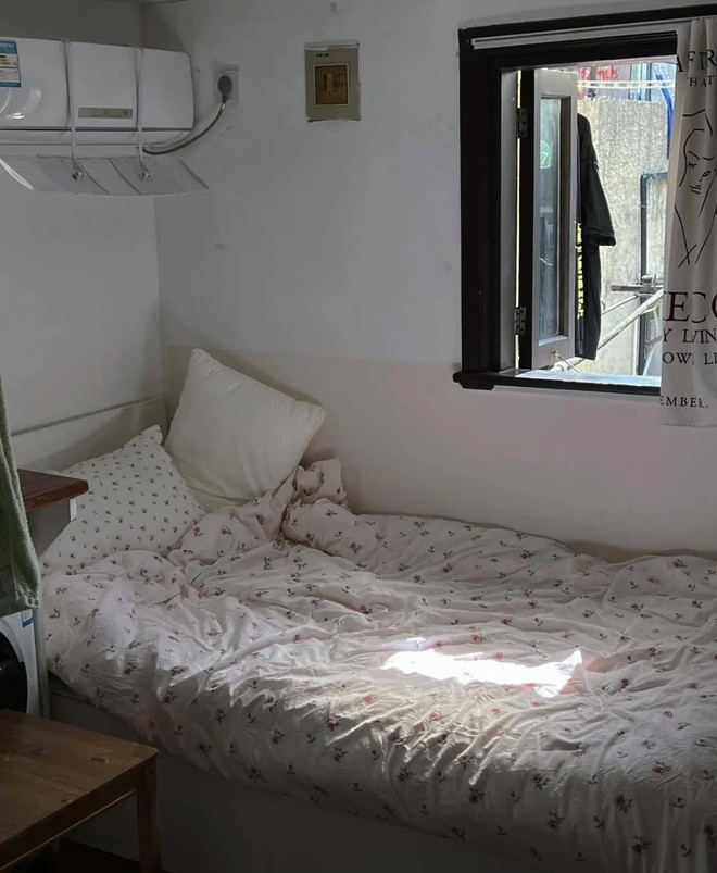 Bên trong căn hộ 8m2 ở Thượng Hải của cô gái độc thân: không gian siêu chật chội, chỉ nhìn cũng thấy khó thở - Ảnh 17.