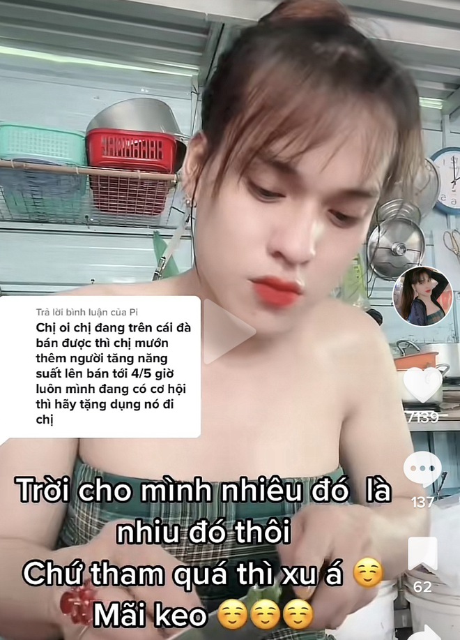 H&agrave;ng tr&agrave; m&atilde;ng cầu hot nhất hiện nay, mở cửa 3 - 4 tiếng b&aacute;n hết hơn 100kg m&atilde;ng cầu, tự livestream đ&atilde; h&uacute;t hơn 13k lượt xem - Ảnh 7.
