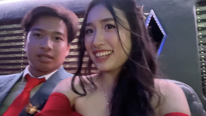 Jenny Huỳnh “lột xác” khi lên đồ đi prom - Ảnh 4.